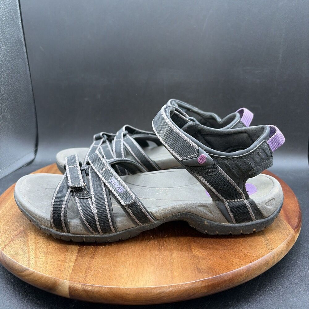 Teva Tirra Womens Size 8 Sandals Strappy Sport Hiking Water Walking Comfort 4266